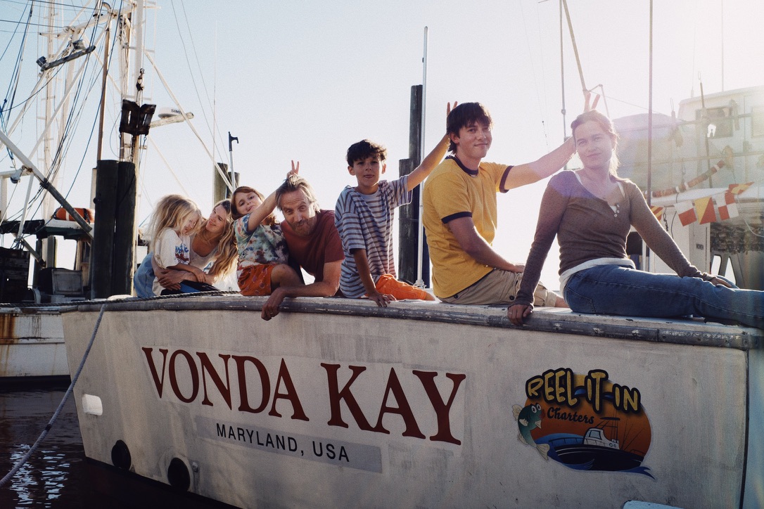 The O'Brien family sets sail aboard the Vonda Kay